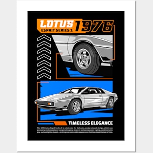 1976 Lotus Series 1 Sport Car Posters and Art